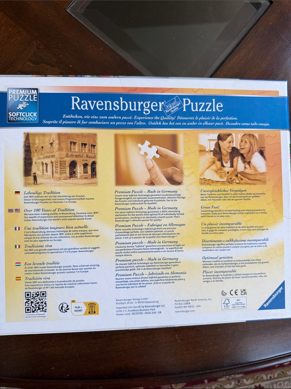 Ravensburger Colorful Camper and Coastal Picnic 500-Piece Puzzle - Picture 3 of 3
